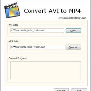 [MP4 변환 프로그램]AVI → MP4 변환 프로그램 Convert AVI to MP4 v1.2