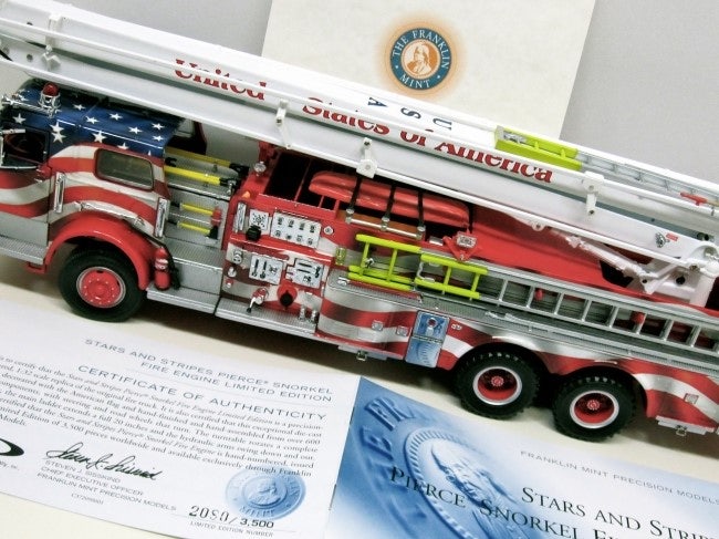 Franklin Mint 1:32 - 1 - Coche a escala - 1938 Ford Fire Engine