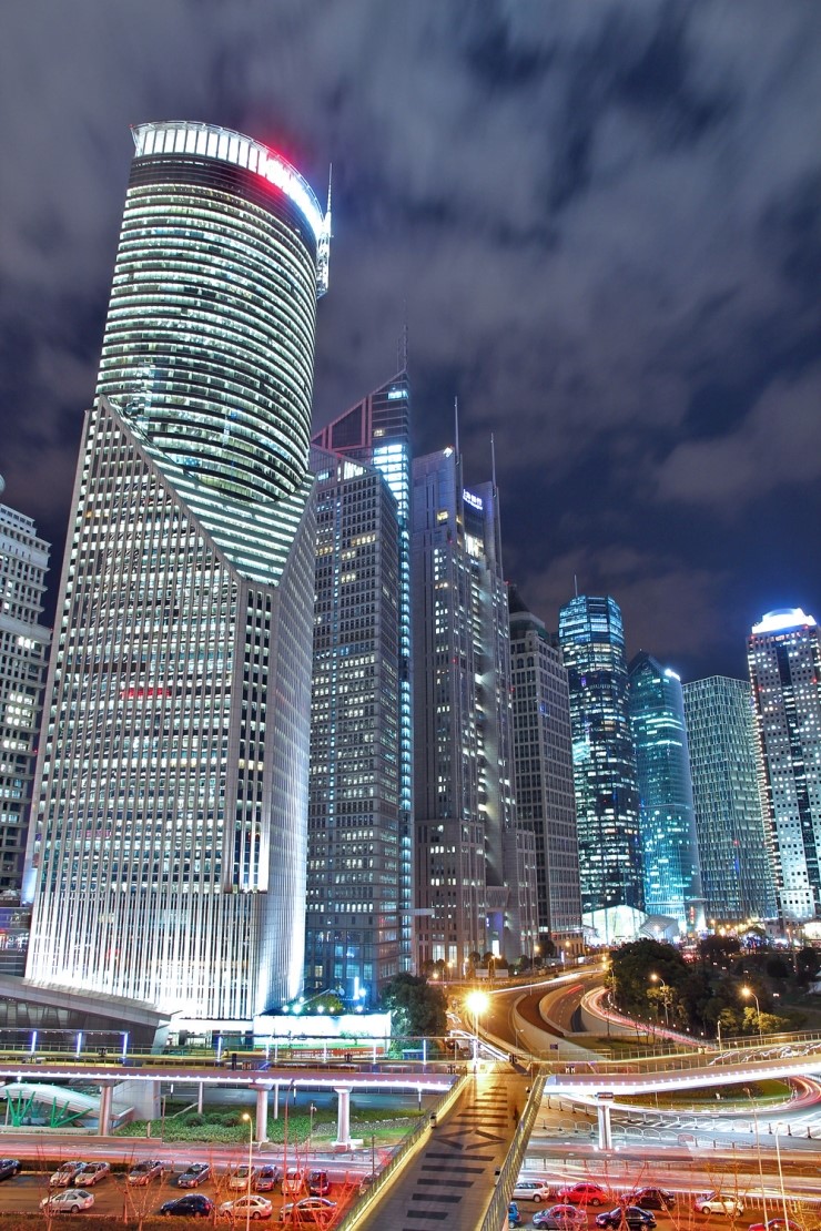 상하이(상해) 스카이라인, 전경, 야경:Shanghai Skyline, Night View : 네이버 블로그