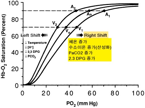 산소해리곡선 (Oxy-hemoglobin dissociation curve) : 네이버 블로그