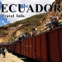[에콰도르 - ECUADOR] #2 남미여행 총정리