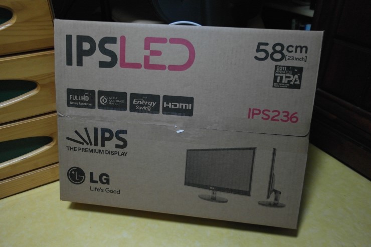 LG IPS236V-PN 모니터 개봉기. : 네이버 블로그