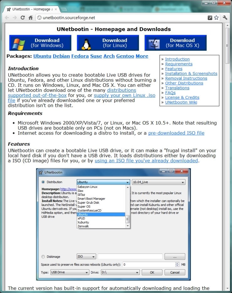 UNetBootin - Linux 리눅스 OS 부팅 USB 만들기 : 네이버 블로그