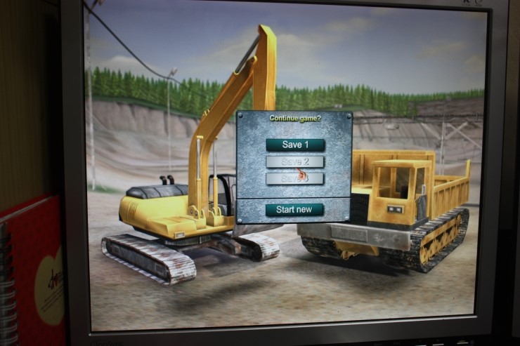 굴삭기 실기 시뮬레이션 Digger Simulator 2008 : 네이버 블로그