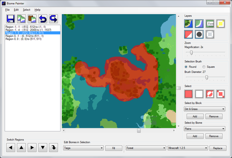 [TOOL]BIOME PAINTER 1.1(바이옴 에디터) : 네이버 블로그