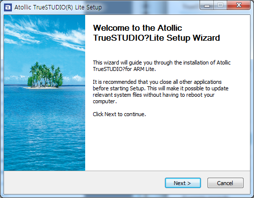 Atollic TrueStudio 설치과정 2번 : 네이버 블로그