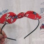 [리본 머리띠 만들기] ribbon hairband - 유아 리본 머리띠 만들기
