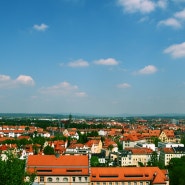 독일 밤베르크 - 푸른 하늘 그리고 빨간 지붕