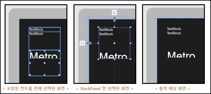 StackPanel 컨트롤 사용하기 : 네이버 블로그