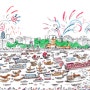 [영국 여왕 즉위 60주년 기념 행사] 템즈강 수상 퍼레이드, Thames Diamond Jubilee Pageant