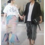 [사진] 아카니시 진 & 쿠로키 메이사 부부, 첫 손잡고 다니는 투샷 사진이 찍혔다!