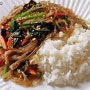 쿠쿠로 지은 밥으로 중국식 잡채밥 만들기~