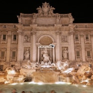 이탈리아 로마 트레비 분수[ Trevi Fountain ]