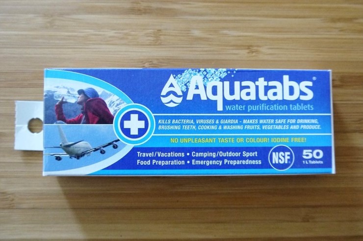 AQUATABS 1 L - 아쿠아탭스 아웃도어 물 정수제 1리터용 : 네이버 블로그