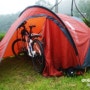 [자전거 텐트] 자전거 캠핑투어시 보관과 실용성을 극대화한~ 자전거 전용텐트~