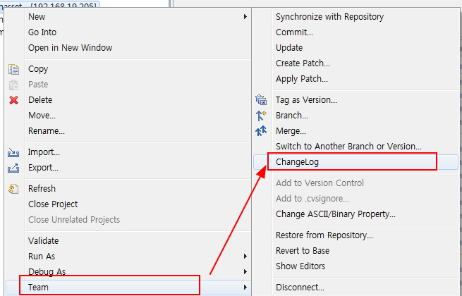 [plugins] Eclipse CVS commit 내역(history) 확인 : 네이버 블로그