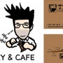 cafe Terra_logo, ICON, name card.