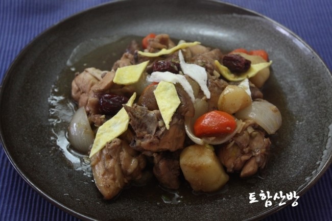 추석에 먹는 닭찜 만들기 : 네이버 블로그