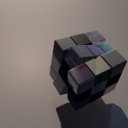 CINEMA 4D이용한 큐브 만들기