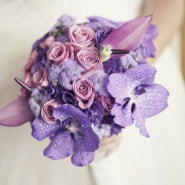 화려한 보라색 부케 : Gorgeous Purple Bouquet