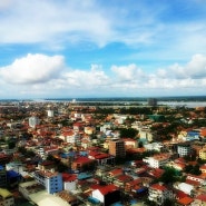 프놈펜의 스카이라인