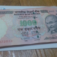 인도 화폐 루피 환전!!