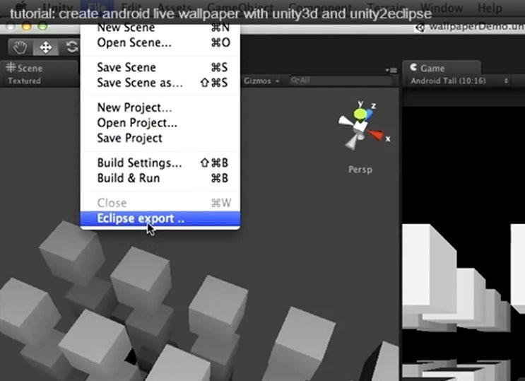 unity3D livewellpaper - 유니티3D 라이브배경화면 토튜리얼 링크 : 네이버 블로그