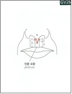 조연호의 경혈학 강의(258) : 독맥 - GV26 수구(水溝) 임.독맥의 交叉點(교차점) : 네이버 블로그