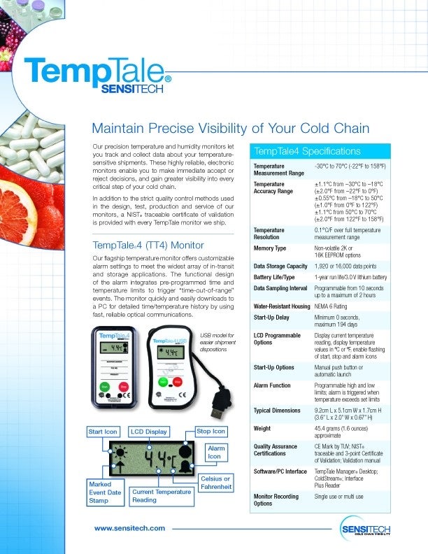 제약용 데이타로거 Temptal4,Temptale direct 반복형,1회용 제품입니다. : 네이버 블로그