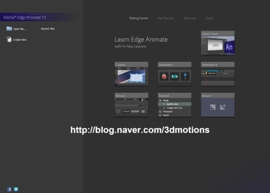 웹 애니메이션을 만드는 Adobe Edge Animate : 네이버 블로그