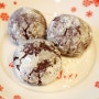 [이벤트 중~] 눈이 내리다 녹아버린 크리스마스 초코렛 크랙쿠키 (Chocolate Crackle Cookies) - November 2012