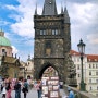 프라하 여행, 첫째날-15, 카를루프 다리위에서, Praha (Prague) tour, 1st day-15, on the Charles Bridge(Karlův most), June, 2008