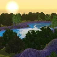 심즈3 월드 / 에메랄드섬(Emeralad Island for Sims3 Base Game), Small size World