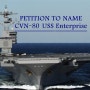 9번째로 USS Enterprise 함명을 받게 될 Gerald R. Ford급 차세대 항공모함 3번함 (CVN 80)