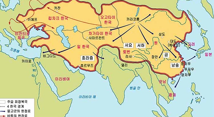 역사상 가장 큰 몽골 제국의 칭기즈칸 : 네이버 블로그