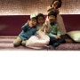 2012년 12월 아이들의 합동 생일파티/푸베베-돌드레스,파티왕관,보타이
