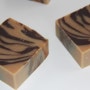 Argan oil w/ Cocoa powder swirls