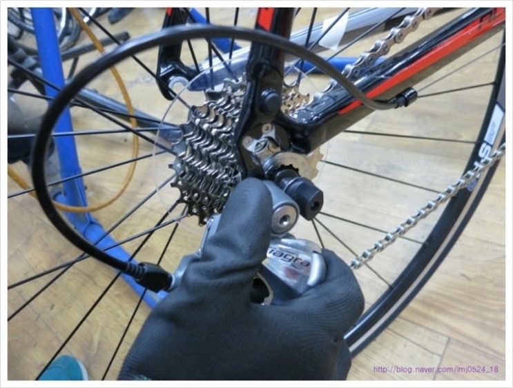 [ 자전거 뒷바퀴 분리 및 조립 방법 - 자전거 뒷바퀴 교체 ] : 네이버 블로그
