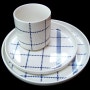 노만코펜하겐 NORMANN COPENHAGEN :: Mormor Blue Cup 모모 블루 컵/ Mormor Blue Plate 모모 블루 플레이트