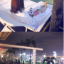 Marina Bay Sands 야간수영장+불꽃쇼+레이져쇼