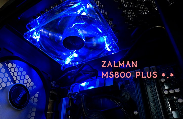 잘만 MS800 Plus 컴퓨터 케이스 사용기 (성능편) : 네이버 블로그