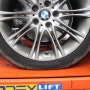[티마켓]BMW런플렛타이어+타이어편마모+동탄휠얼라이먼트+타이어점검