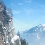 스위스 융프라우[ Jungfrau ]산이 보이는, 쉔뷰엘[ Schönbüel ]산 일명 하이디 산 이라고 부르기도 한다. *2*