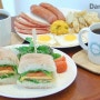 방배동 카페골목 다나스테이블의 샌드위치 브런치 Set
