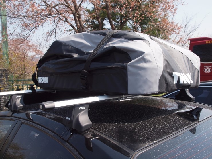 툴레 레인져 90 (Thule Ranger 90) - 가로바 위에 올라가는 소프트 루프박스 : 네이버 블로그