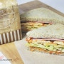 수퍼레시피*파리바게뜨 무설탕 식빵 서포터즈 - 양상추 두부 샌드위치