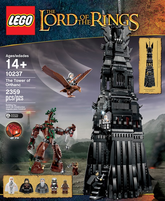 [레고 신제품] LEGO 반지의 제왕 10237 Tower of Orthanc (반지의 제왕 레고 오르상크 타워) 신제품 공개 ...