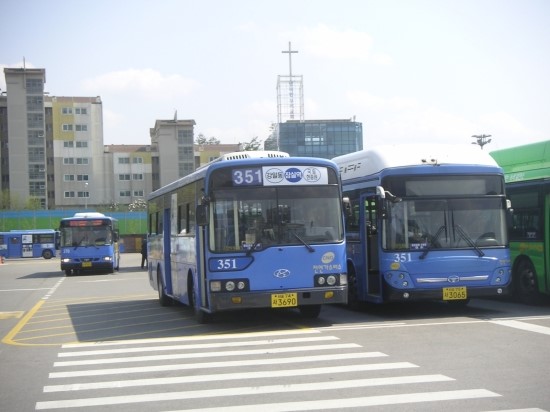 서울승합 간선 351번 일부 차종 : 네이버 블로그