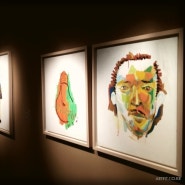 [아메바후드 전시회] 가나아트갤러리 2013 AMOEBAHOOD 미니콘서트 & 전시회 후기, 데일리룩 실버스커트 메탈룩