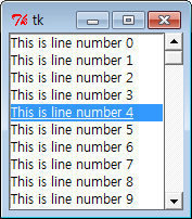 Python,tkinter Scrollbar : 네이버 블로그